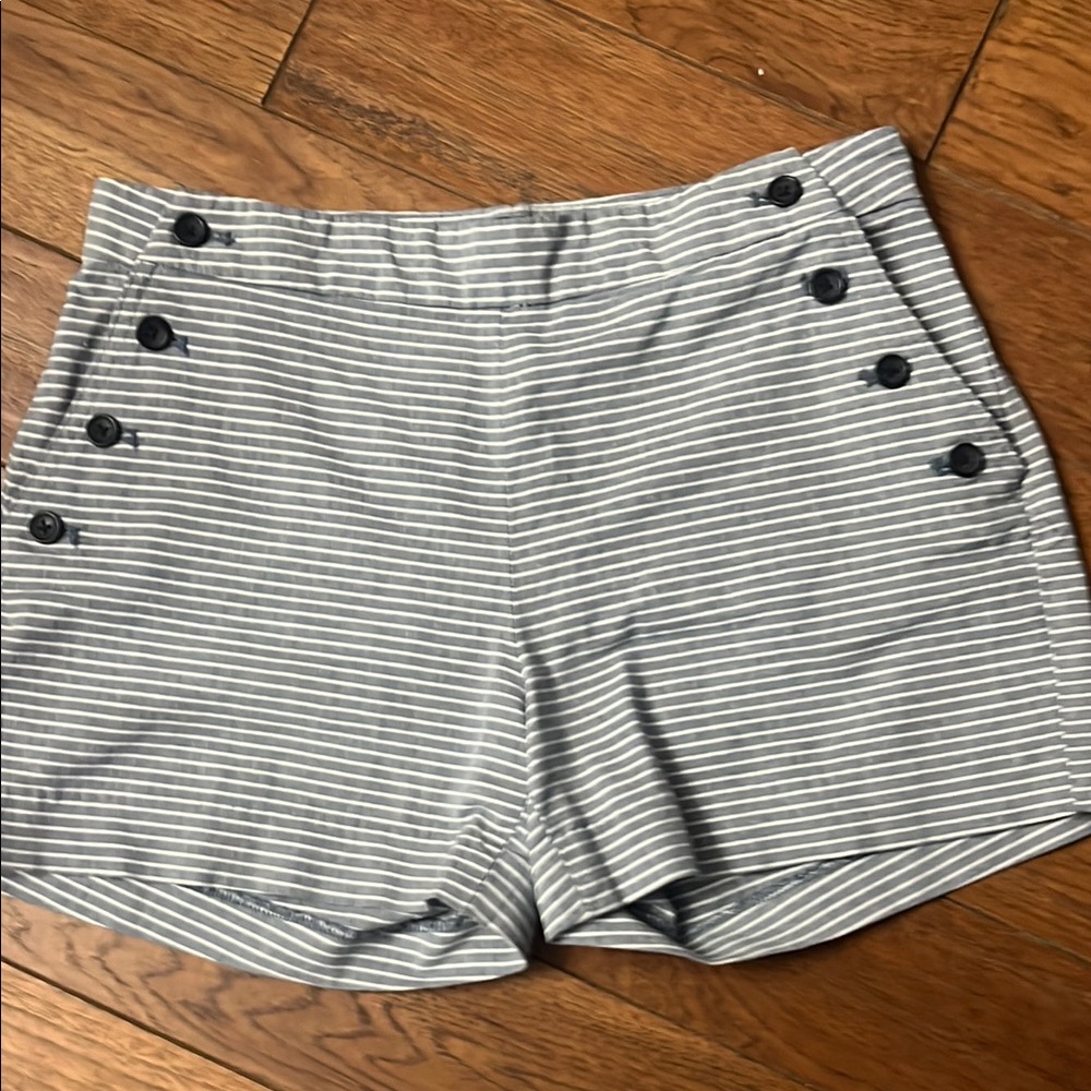 Banana Republic  Striped High Waist Women's Shorts